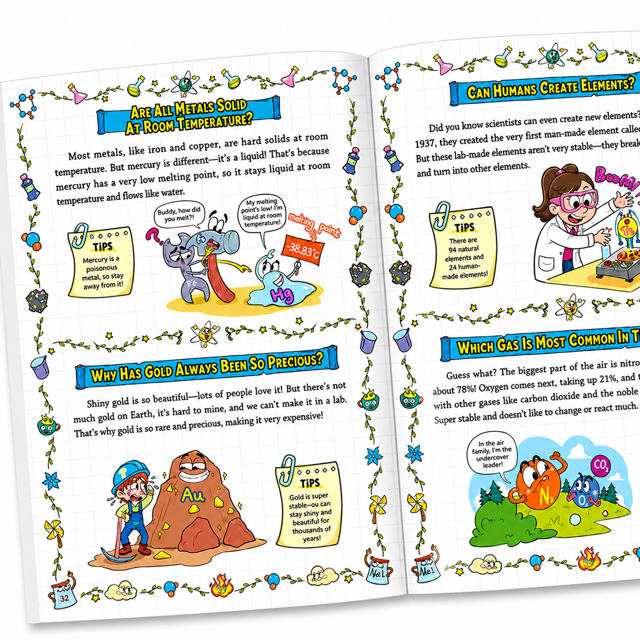 My First Chemistry Adventure: A Fun Comic Guide for Kids