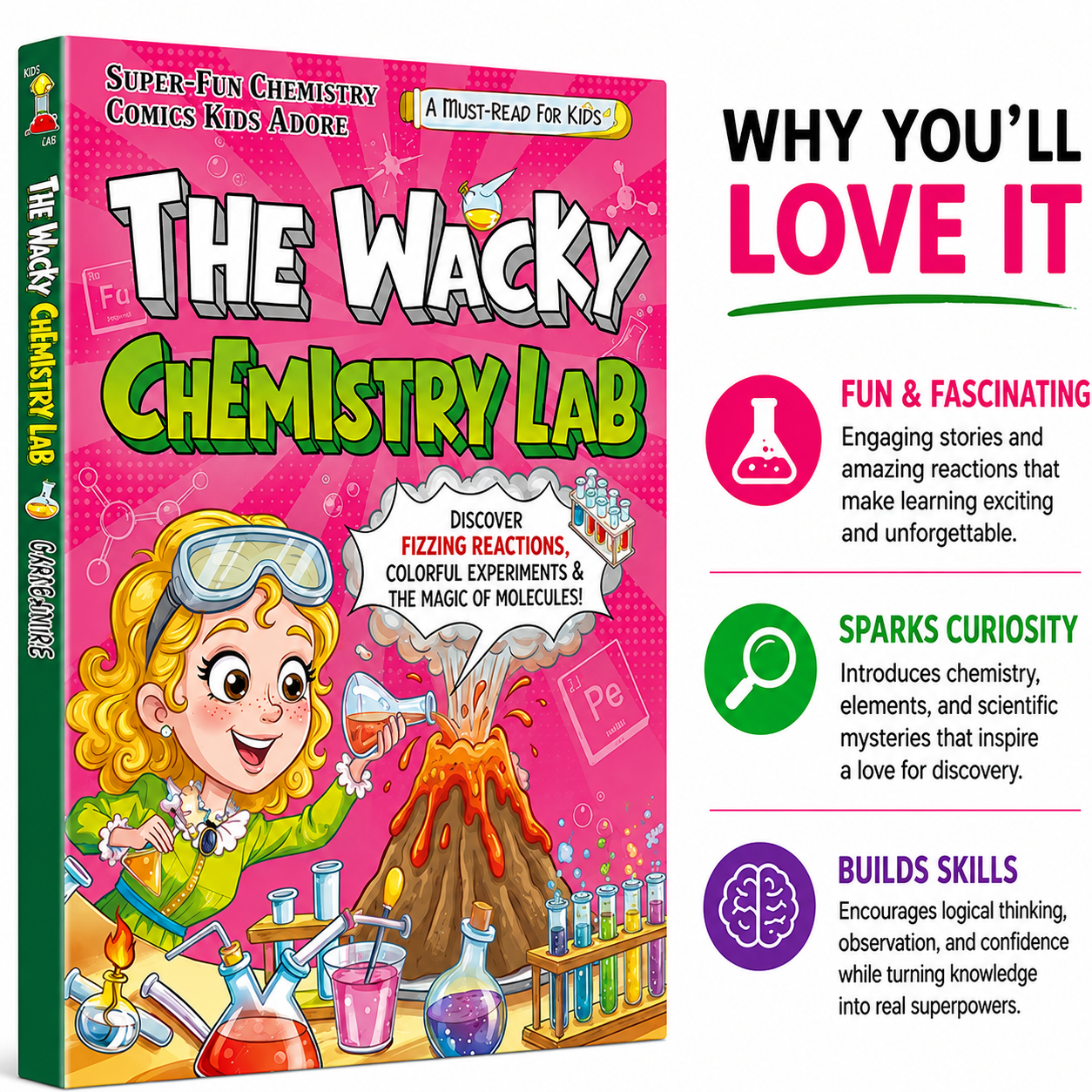 My First Chemistry Adventure: A Fun Comic Guide for Kids