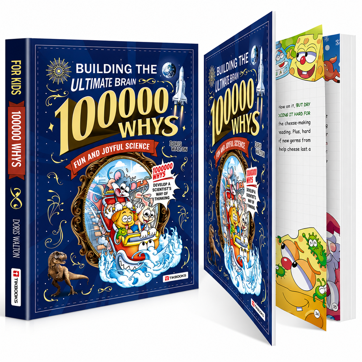 "100,000 WHYS" Kid's Encyclopedia - The Book That Turns Curious Kids Into Little Geniuses
